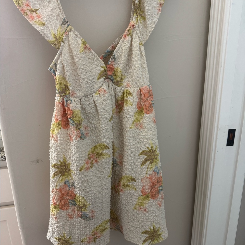 Floral Textured dress